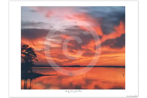 Summer Hues Lake Murray fine art print
